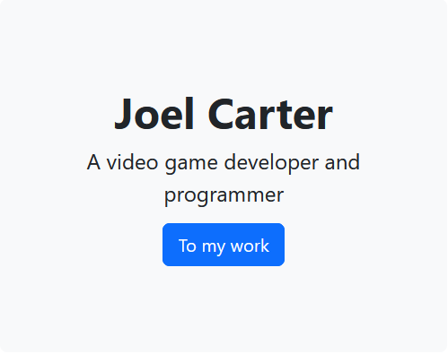 Joel Github
